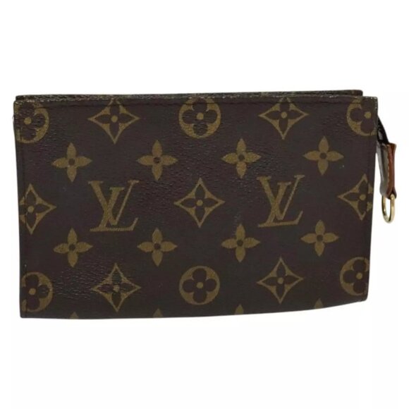 LOUIS VUITTON Monogram Bucket PM Accessory Pouch LV Auth - Picture 2 of 16